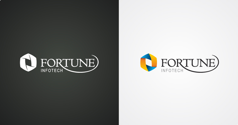 Fortune Infotech Logo Design