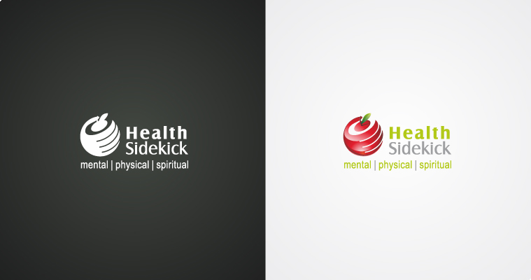 Health Sidekick Logo Design Health Sidekick Logo Design