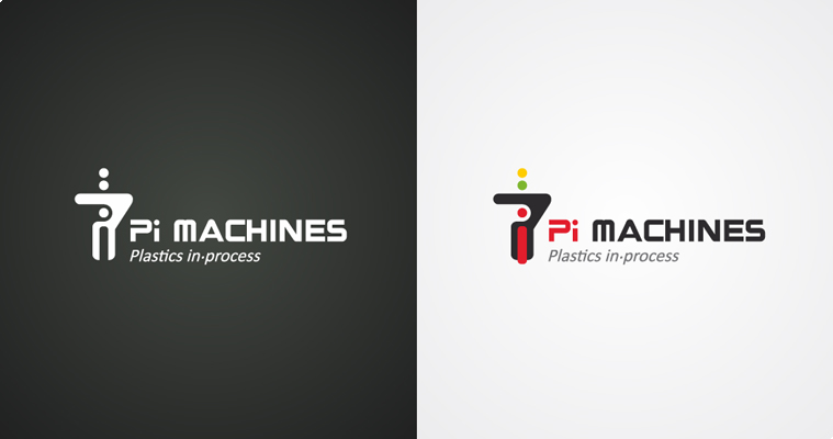 Pi Machinery Pvt Ltd Logo Design